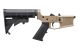 AR15 Complete Lower Receiver, w/A2 Grip/M4 Stock - FDE