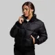 WARM RUSH CROPPED PUFFER JACKET (BLACK)