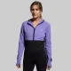 WOMEN'S PACE HOODED RUN TOP (PERIWINKLE)