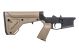 M4E1 Complete Lower Receiver w/ FDE MOE Grip & UBR GEN2 Carbine Stock - Anodized