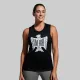 LIVE FREE FLOWY MUSCLE TANK (BLACK)